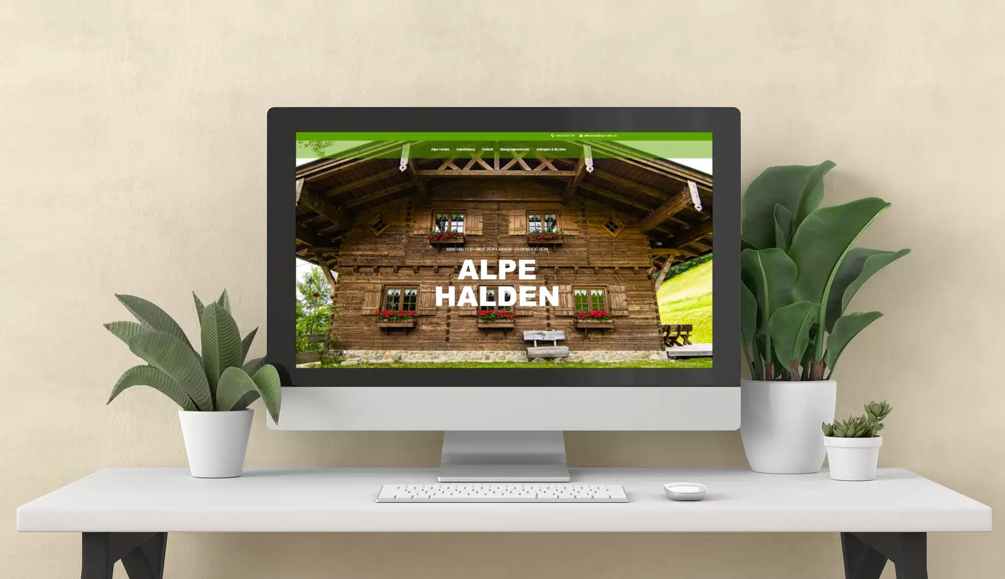 Alpe Halden Neue Webseite Alpe Halden smart und schlicht