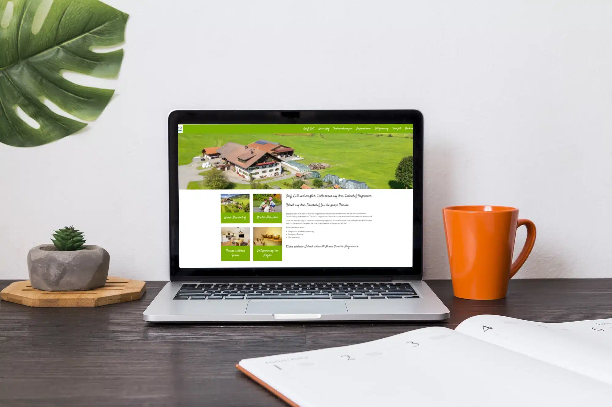 Ferienhof Hagenauer Webseitenprojekt Ferienhof Hagenauer - Bauernhofurlaub