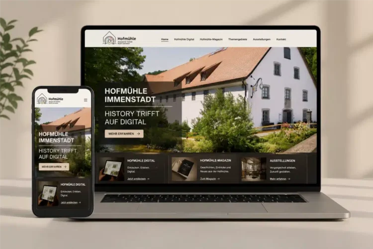 Neue Webseite der Hofmühle Immenstadt